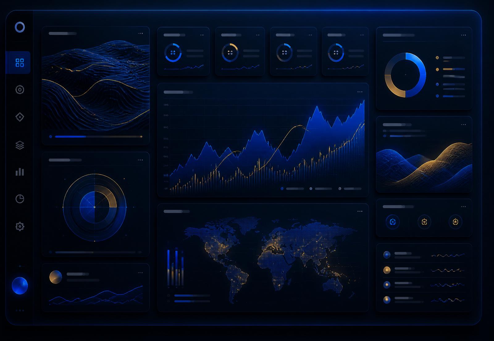 Featured digital solution — analytics dashboard interface